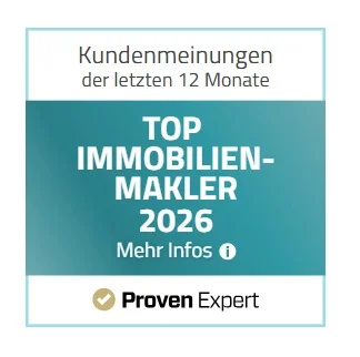 ProvenExpert Auszeichnung TOP Immobilienmakler 2026