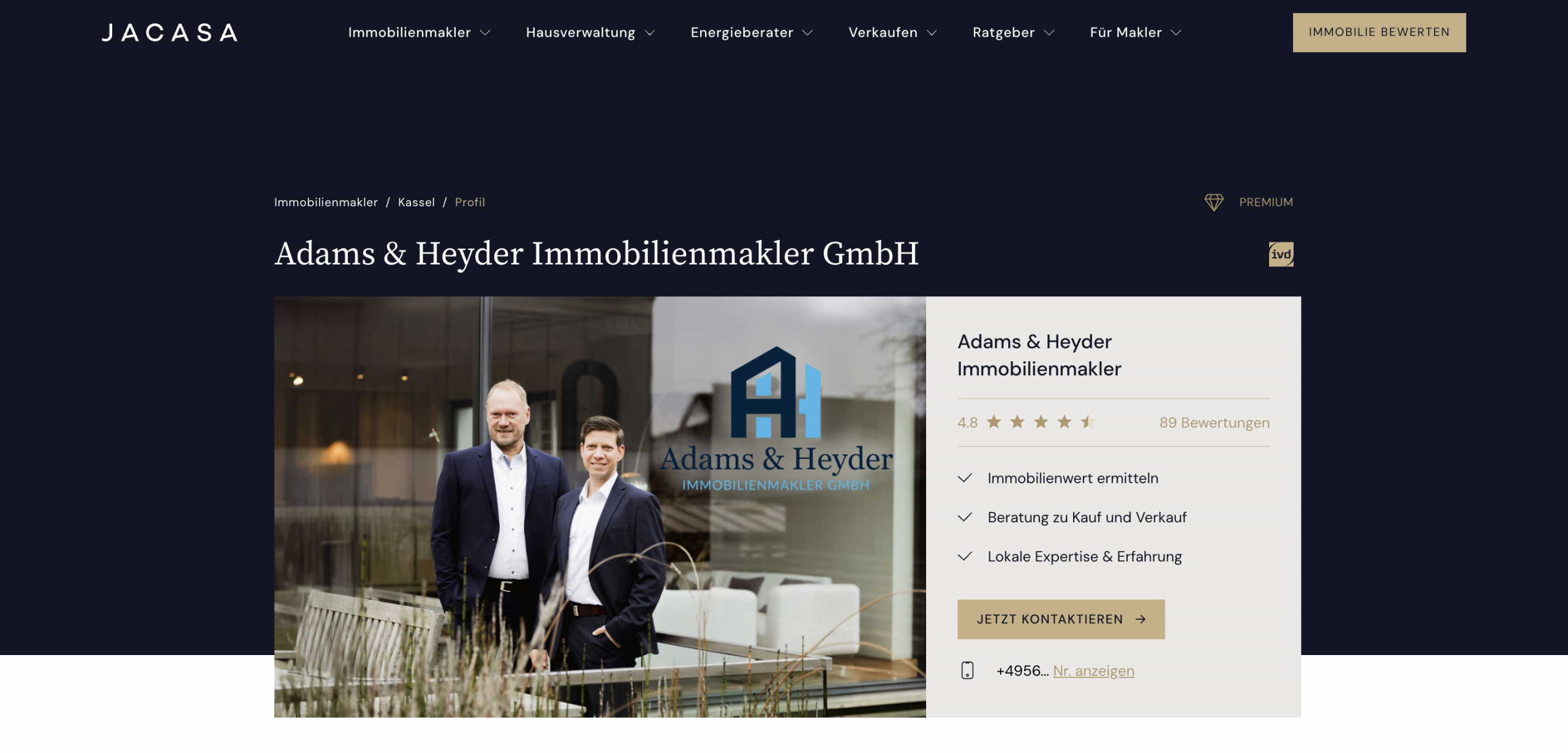 Immobilienmakler Kassel - Adams & Heyder