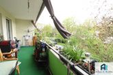 Blick vom Balkon - 3ZKB-Wohnung mit Balkon zwischen Tischbeinstraße und Wilhelmshöher Allee