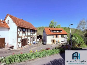 PREISREDUZIERUNG: Vielseitiges Anwesen mit 2 Wohnhäusern, Stall & über 4.000qm Grundstück in Laubach, 34346 Hann. Münden, Haus