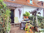 gemütliche Gartenterrasse - gemütliches Reihenhaus in KS-Forstfeld mit viel Potential