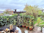 Gartenblick von Terrasse - gemütliches Reihenhaus in KS-Forstfeld mit viel Potential