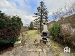 Aussicht Terrasse Garten - Doppelhaushälfte am Spielplatz Lindenberg mit großem Garten