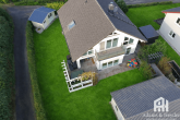 Luftbild - Traumhaus für junge Familien in Espenaus bester Lage