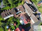 Luftaufnahme Vogelperspektive - Hotel an der A7
