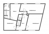Obergeschoss - Teilsaniertes Einfamilienhaus am Ortsrand