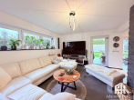 Wohnzimmer EG, Bild 1 - Exklusives Zweifamilien-Effizienzhaus in sehr ruhiger Lage mit Garten in Baunatal-Großenritte