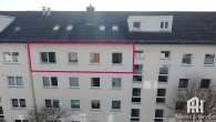 Ansicht vorne - Schöne 3 ZKB-Wohnung mit Balkon zwischen Tischbeinstraße und Wilhelmshöher Allee
